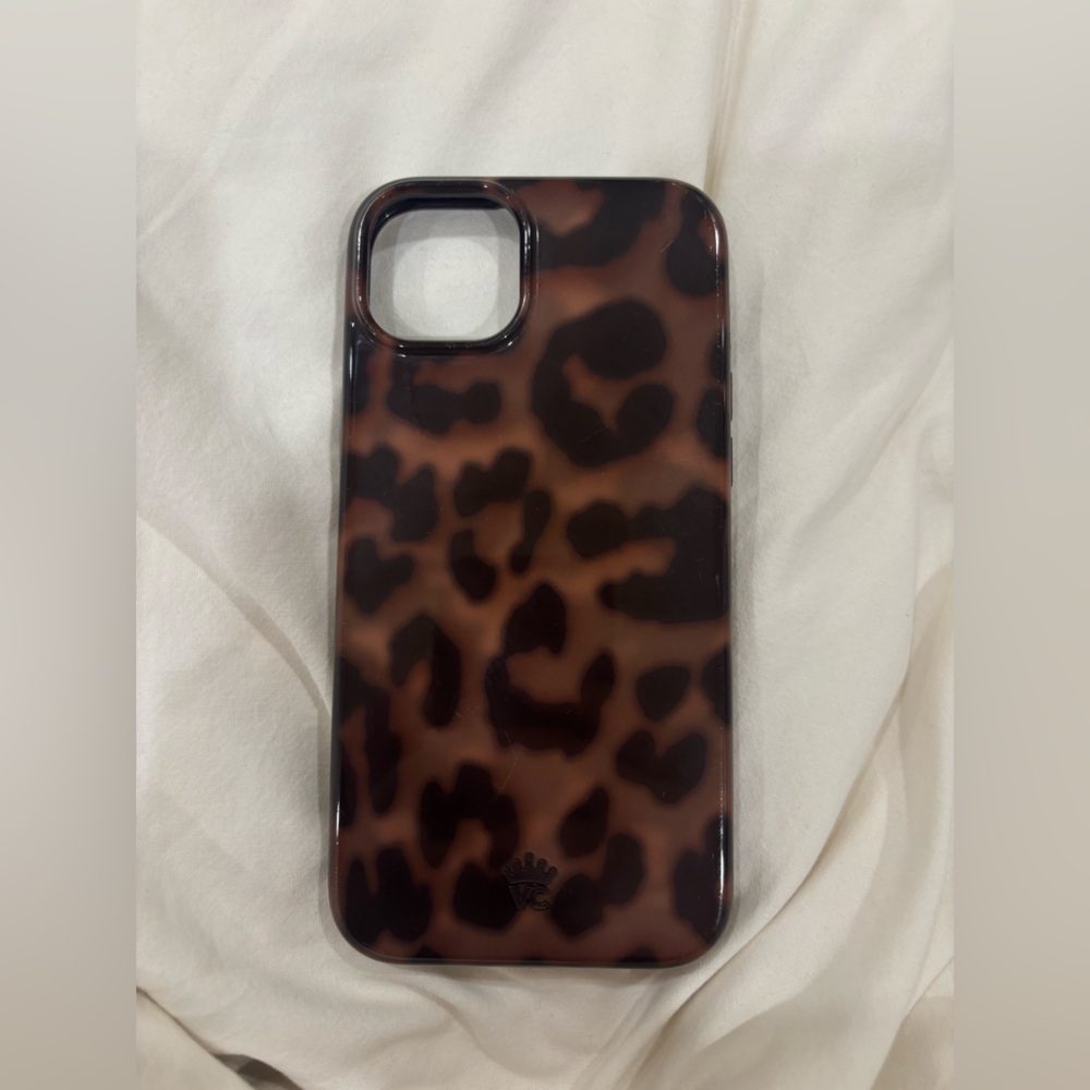 Velvet Caviar Brown Leopard Phone Case